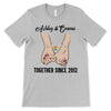 LGBT Couple Together Since Personalized Shirt