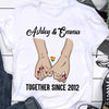 LGBT Couple Together Since Personalized Shirt