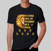 Lion Head Be A Papa Father‘s Day Old Man Personalized Shirt