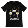 Live Love Spoil Grandma Flower Butterfly Personalized Shirt