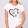 Long Distance States Heart Besties Personalized Shirt