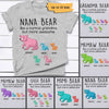 Mama Bear And Kids Personalized Shirt