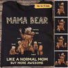 Mama Bear And Kids Personalized Shirt