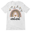 Mama Mother‘s Day Rainbow Personalized Shirt