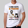 Man Like Cats And Tacos Personalized Shirt