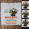 Master Baiter Fishing Old Man Personalized Shirt