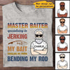 Master Baiter Old Man Fishing Personalized Shirt