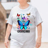 Mom Grandma And Kids Butterfly Personalized Shirt