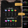 Mom Grandma Heart Balloon Personalized Shirt