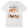Most Wonderful Time Fall Season Dachshund Personalized Shirt