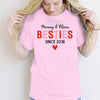 Mother & Kid Bestie Since Matching Shirt Personalized Shirt