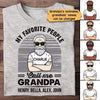 My Favorite People Calls Me Grandpa Old Man Personalized Shirt