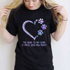 My Heart Paved With Paw Prints Personalized Shirt