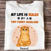 My Life Ruled By Furry Cats Personalized Shirt