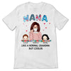 Nana More Awesome Grandma Grandkids Personalized Shirt