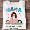 Nana More Awesome Grandma Grandkids Personalized Shirt