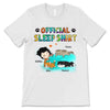 Official Sleep Shirt Cats Personalized Shirt
