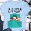 Official Sleepshirt Girl & Cats Personalized Shirt