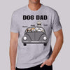 Old Man And Dog On Car Personalized Shirt