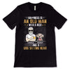 Old Man Beer And Dogs Personalized Shirt