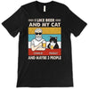 Old Man Beer Cats Retro Personalized Shirt