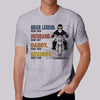 Old Man Biker Legend Personalized Shirt