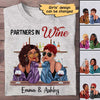 Partner In Wine Fashion Besties Personalized Shirt