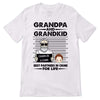 Partners In Crime Dad Grandpa And Kids Personalized Shirt