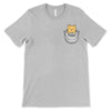 Peeking Cute Sitting Cat Pocket Personalized Shirt