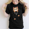 Peeking Fluffy Cat Tearing Personalized Shirt