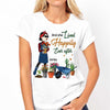 Plant Whisperer Gardening Stick Lady Personalized Shirt