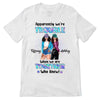 Posing Besties Trouble Together Personalized Shirt