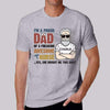 Proud Dad Of Nurse Old Man Personalized Shirt