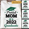 Proud Family Senior 2022 Personalized Shirt