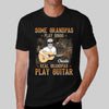Real Grandpas Play Guitar Old Man Personalized Shirt