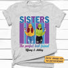 Retro Front View Sisters Personalized Shirt