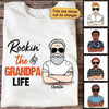 Rockin Grandpa Life Personalized Shirt