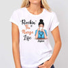 Rockin‘ The Nurse Life Personalized Shirt