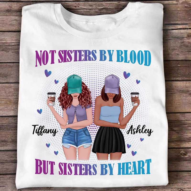 Sisters With Custom Photo Shirt