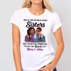 Sisters Connect By Hearts Personalized Shirt