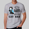 Special Cat Dad Personalized Shirt