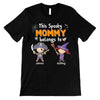 Spooky Grandma Mom Belongs to Halloween Personalized Shirt