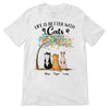 Standing Cat Under The Tree Personalized Shirt