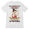 Strong As Mother Strong Woman Personalized Shirt