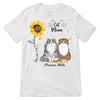 Sunflower Cat Mom Fluffy Cats Personalized Shirt