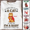 Tattoo Cats Baby Mom Said Personalized Shirt