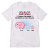 Thanks For Being Someone I Can Follow Elephant Mother‘s Day Personalized Shirt