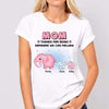 Thanks For Being Someone I Can Follow Elephant Mother‘s Day Personalized Shirt