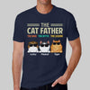 The Cat Father Fluffy Cat Personalized Shirt