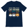 The Cat Father Fluffy Cat Personalized Shirt